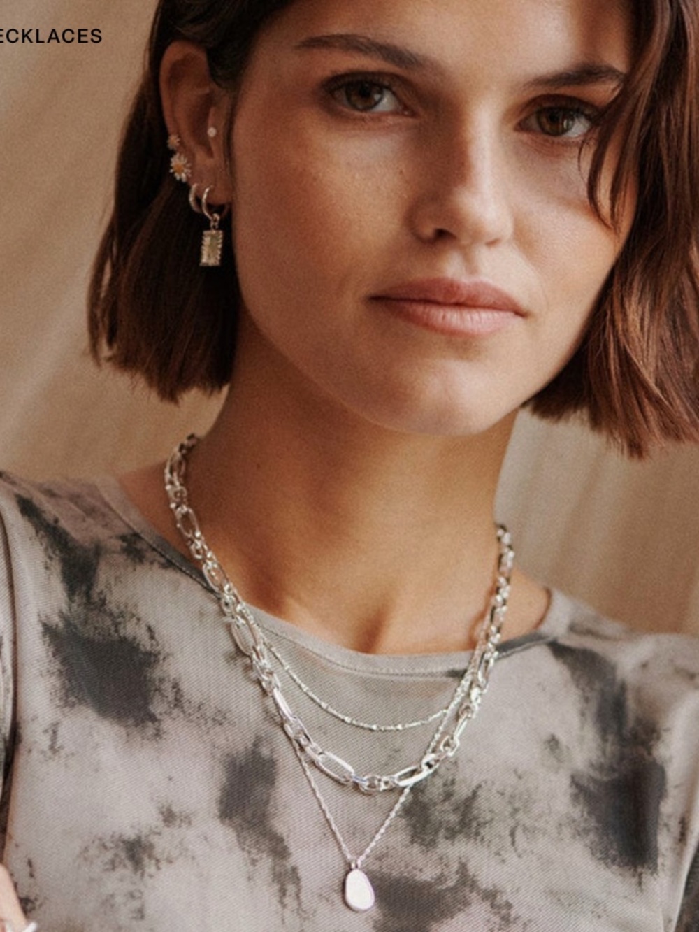Daisy London Silver Necklace